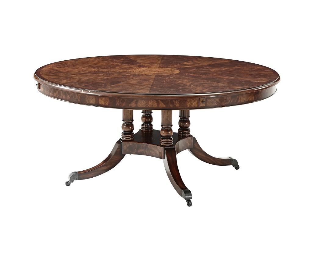 Brook Street Supper Dining Table, Theodore Alexander Dining Table Brooklyn, New York