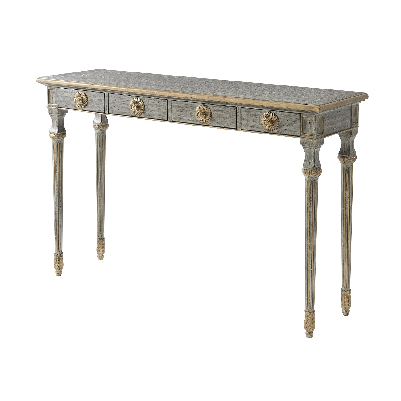 English Epitome Console, Theodore Alexander Console, Brooklyn, New York, Furniture by ABD