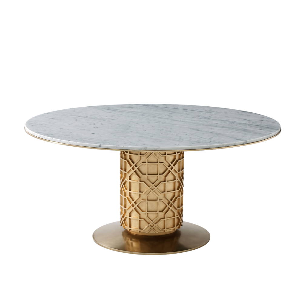 Colter Dining Table, Theodore Alexander Table Brooklyn, New York