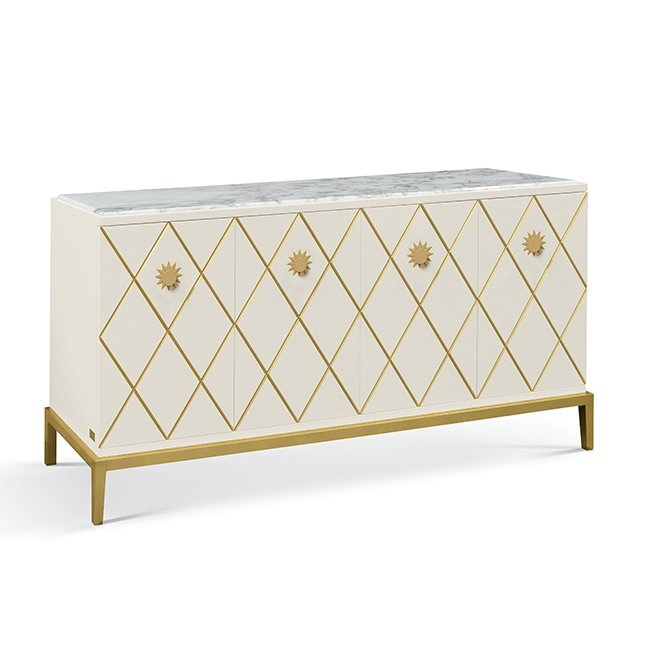 Gatsby Sideboard with marble, Cavio Casa Sideboard with marble
