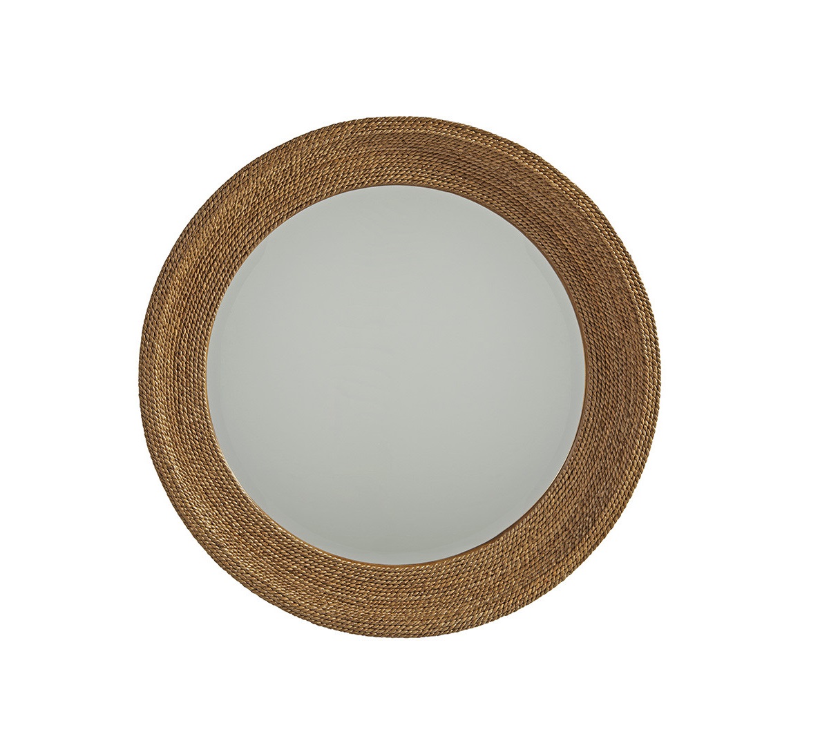 La Jolla Woven Round Mirror, Lexington Cheap Decorative Mirrors For Living Room, Brooklyn, New York, Furniture By ABD 