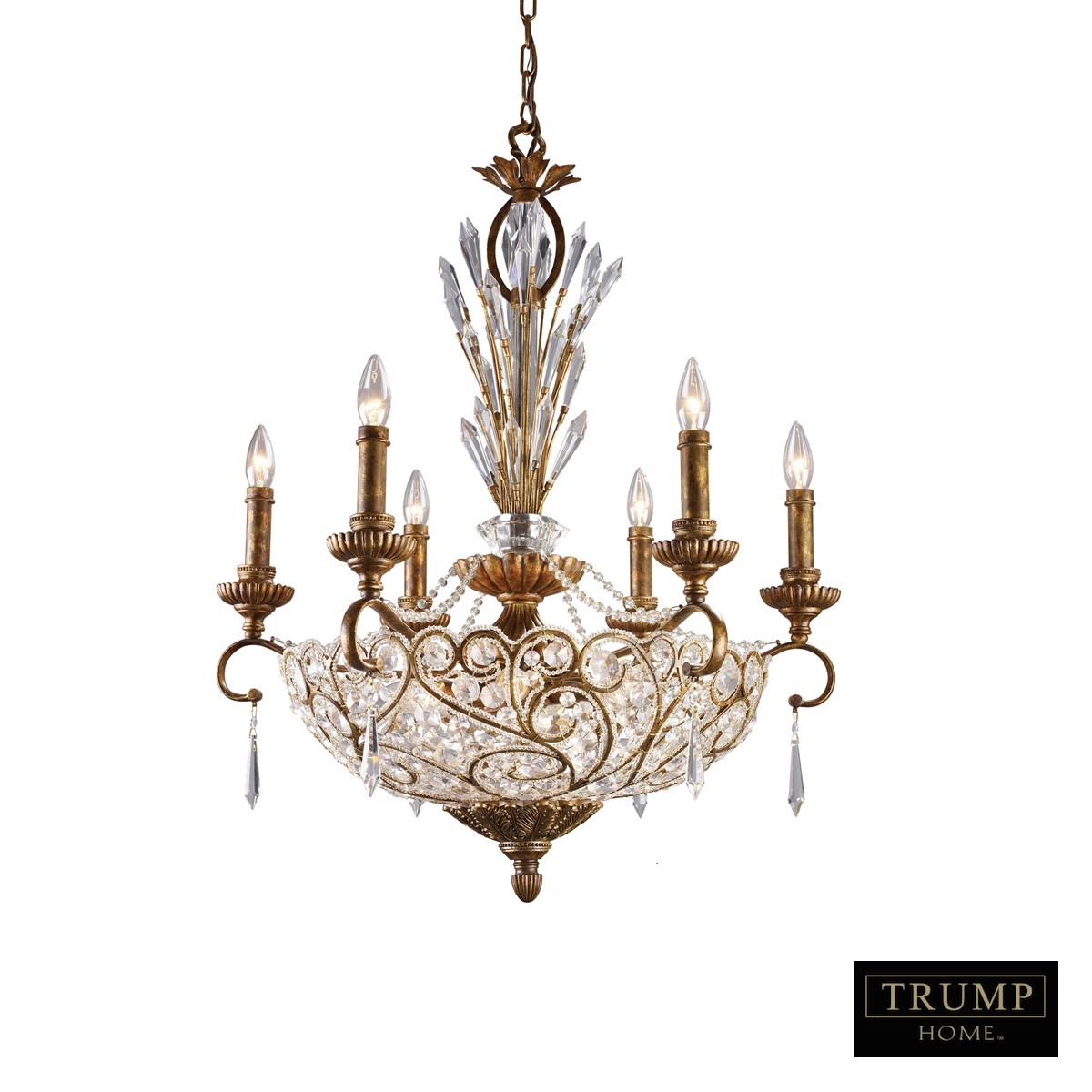 ELK Lighting Crystal Chandeliers, Accentuations Brand, Furniture by ABD    