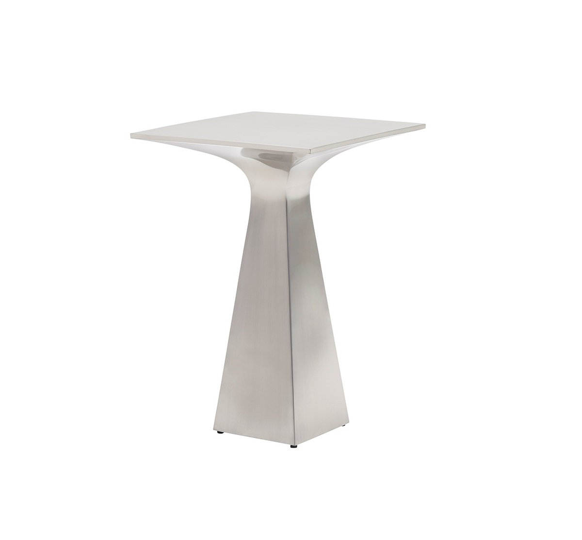Kitano Sato Stainless Accent Table, Lexington Accent Table For Sale