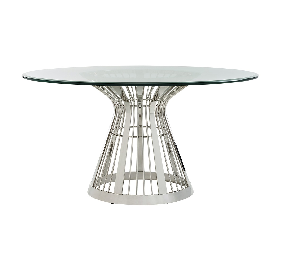 Ariana Riviera Stainless Dining Table, Round Dining Tables For Sale