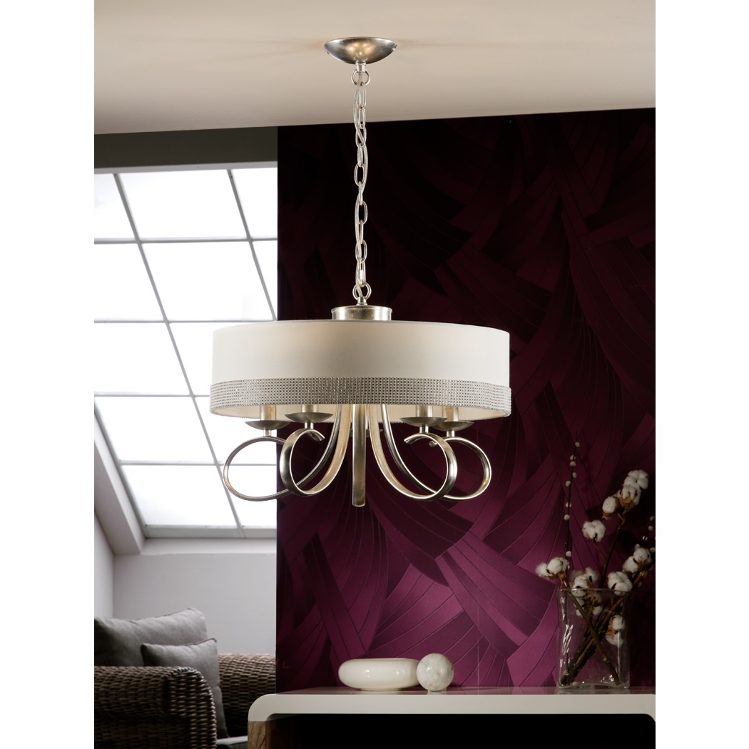 Schuller Adela Modern Crystal Pendant Chandelier Brooklyn, New York by Accentuations Brand                                                         