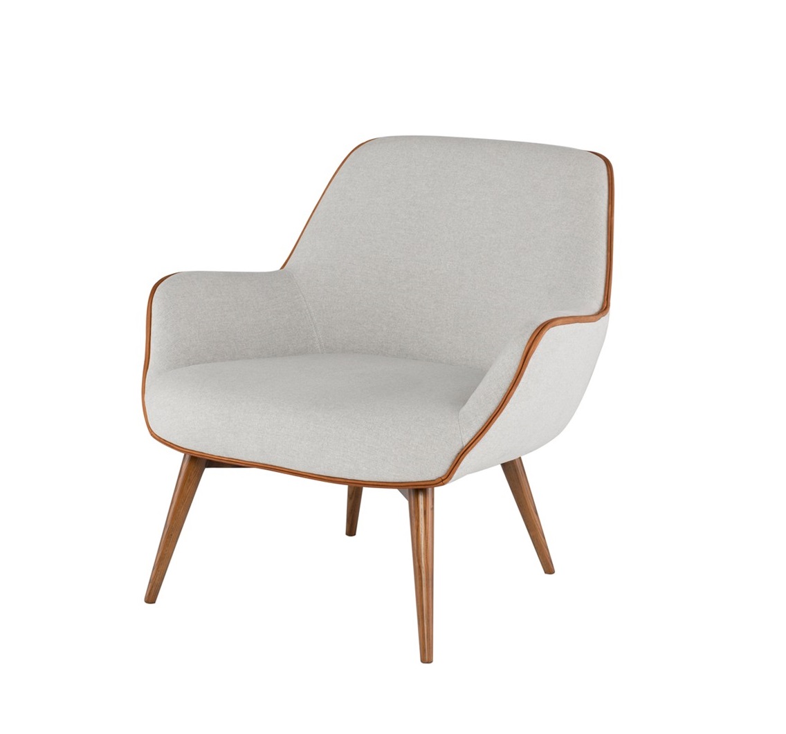 Nuevo Living Sofas, Gretchen Grey Occasional Chair Brooklyn, New York - Furniture by ABD