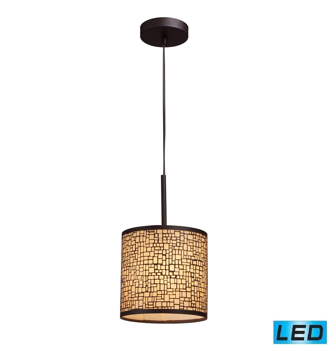ELK Lighting, Modern Crystal Pendant Chandelier, Furniture by ABD, Accentuations Brand 