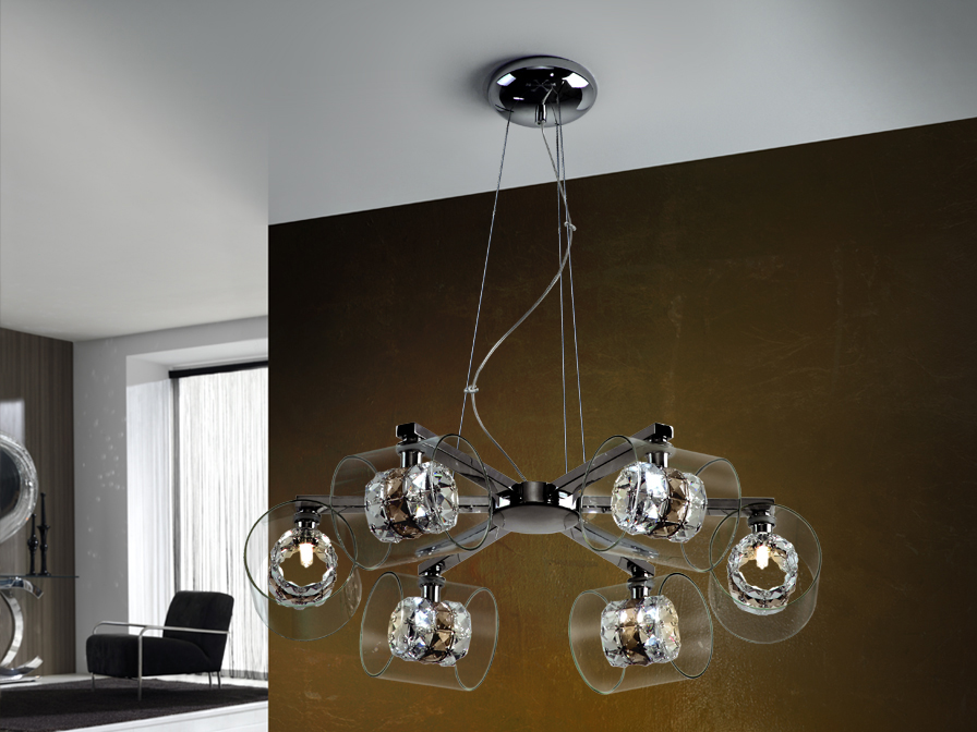 Flash 6l Schuller Pendant Lights Brooklyn,New York by Accentuations Brand                 