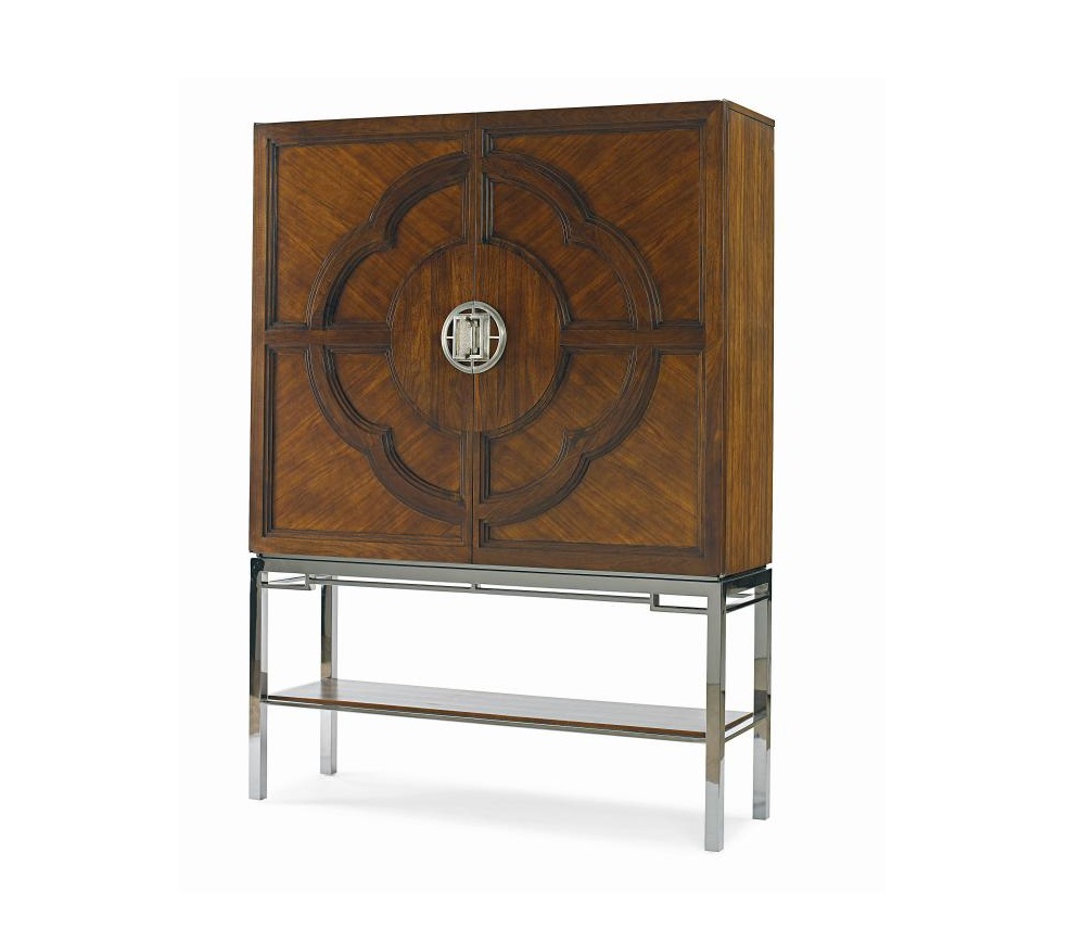 Century Furniture Chin Hua Lotus Bar Cabinet Brooklyn, New York 