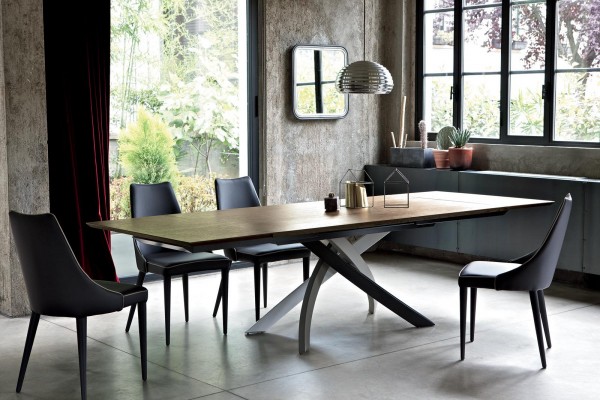 Artistico Wood Table,  Bontempi Casa Table