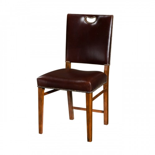 Tireless Campaign Side Chair, Theodore Alexander Side Chair, Brooklyn, New York, Furniture by ABD