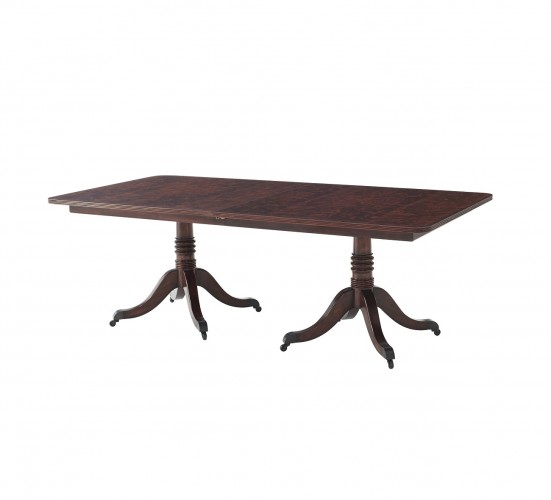 The Regent'S Dining Table, Theodore Alexander Table, Brooklyn, New York, Furniture by ABD