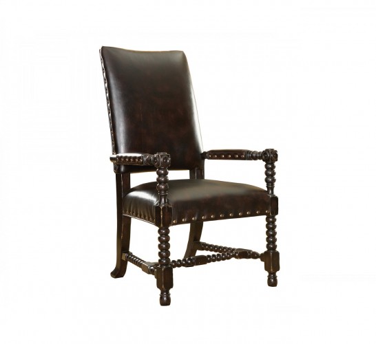 Edwards Arm Chair, Lexington Leather Dining Chairs For Sale Brooklyn New York - Furniture By ABD