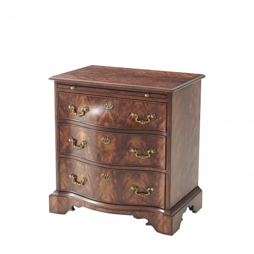 The India Silk Bedside Table, Theodore Alexander Table, Brooklyn, New York, Furniture by ABD