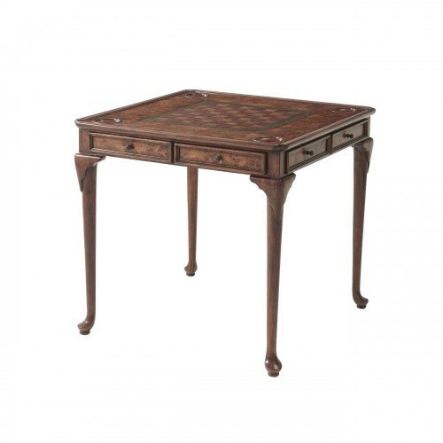 The After Dinner Game Table, Theodore Alexander Table, Brooklyn, New York, Furniture by ABD