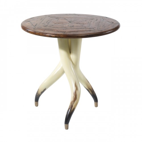 The Longhorn Table, Theodore Alexander Table, Brooklyn, New York, Furniture by ABD