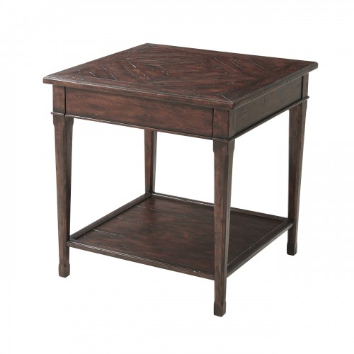 The Castle Guest Accent Table, Theodore Alexander Table, Brooklyn, New York, Furniture by ABD