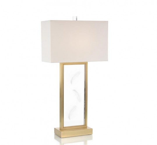 Floating Ghost Feathers Table Lamp, John Richard Table Lamp, Brooklyn, New York, Furniture y ABD