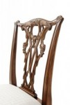 Seated in Rococo Dining Chair, Theodore Alexander Chairs Brooklyn, New York 