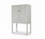 Century Furniture Bar Cabinet With Mirrored Back Panel Brooklyn, New York 