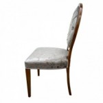 Accentuation Tufted Dining Chairs For Sale 