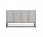 Century Furniture Four Door Tall Credenza With Tray Drawers for sale online Brooklyn, New York