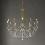 Contemporary Crystal Chandeliers, Furniture by ABD, Accentuations
