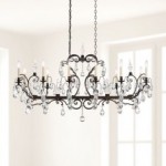 Classic Crystal Chandelier Schonbek, Furniture by ABD, Accentuations Brand, Brooklyn, New York
