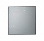 Macarthur Calliope Square Sunburst Mirror, Cheap Decorative Mirrors For Living Room