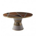 Iconic Round Dining Table, Theodore Alexander Table Brooklyn, New York