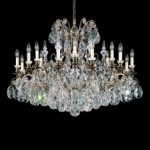 Classic Crystal Chandelier Schonbek, Furniture by ABD, Accentuations Brand, Brooklyn, New York              